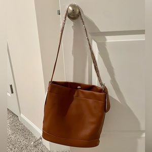 New faux leather tote bag